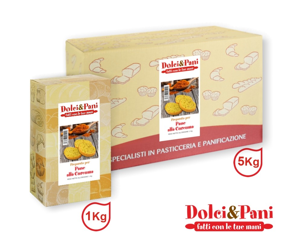 Preparato per Pane alla Curcuma e Preziosi Semi Preparato per Pane alla Curcuma e Preziosi Semi
