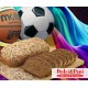 Pane proteico ricco di fibre, omega-3 e iodio, perfetto per sportivi